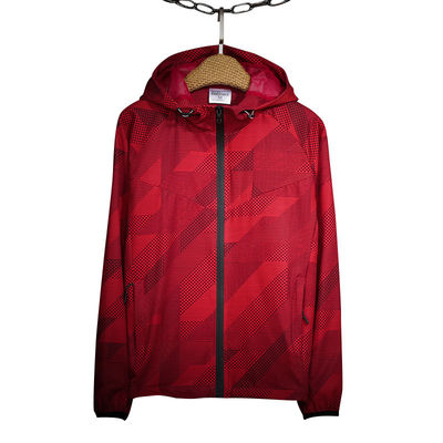 Waterproof 160gram Long Sleeve Sportswear For Man